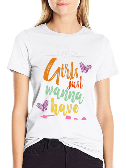 Girls Wanna Have Fun Graphic Tee
