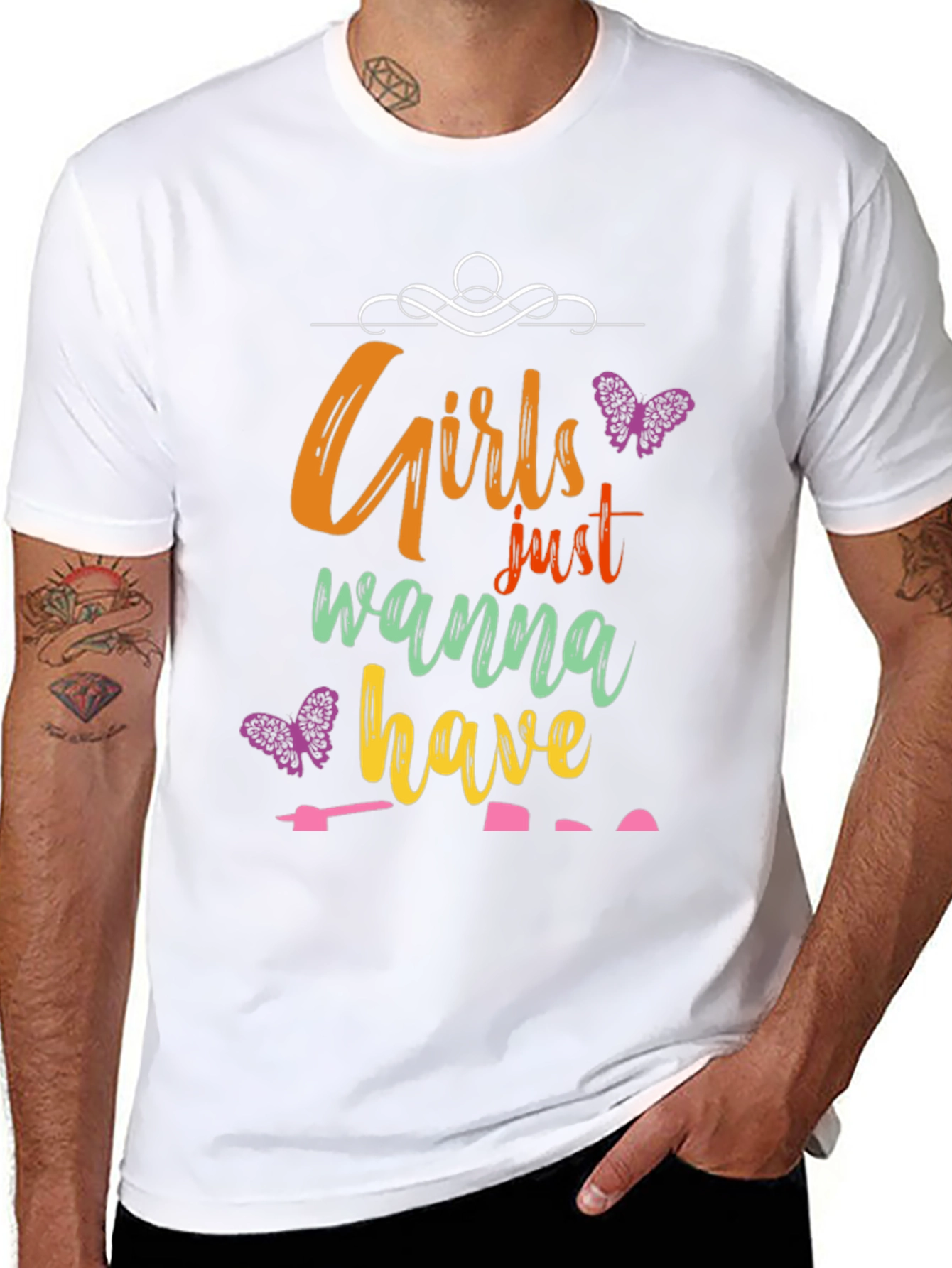 Girls Wanna Have Fun Graphic Tee