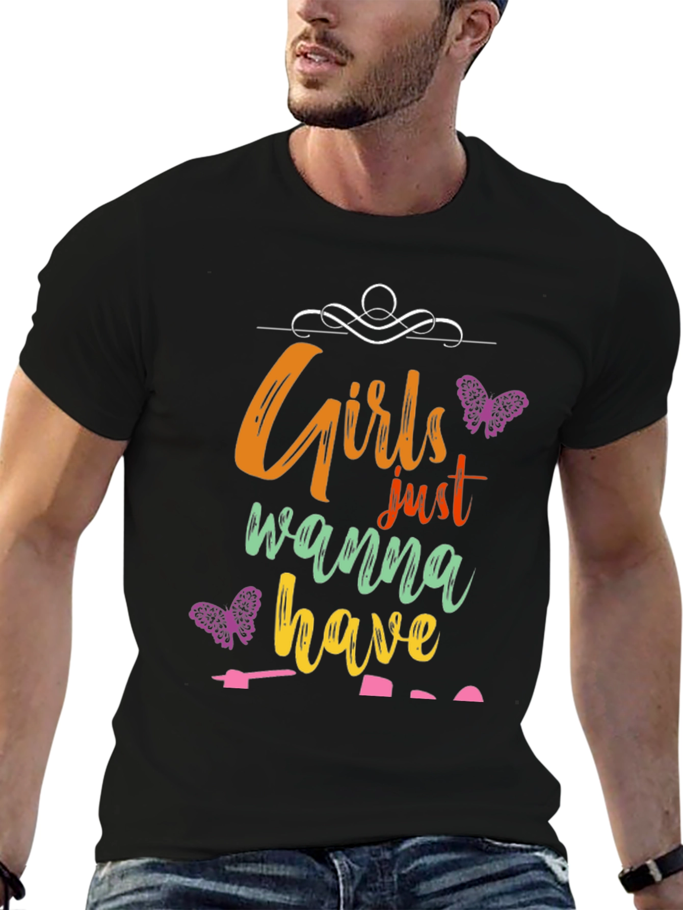 Girls Wanna Have Fun Graphic Tee