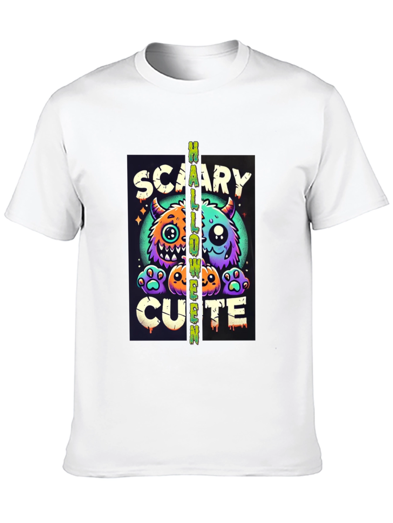 Scary Cute Halloween Graphic Tee