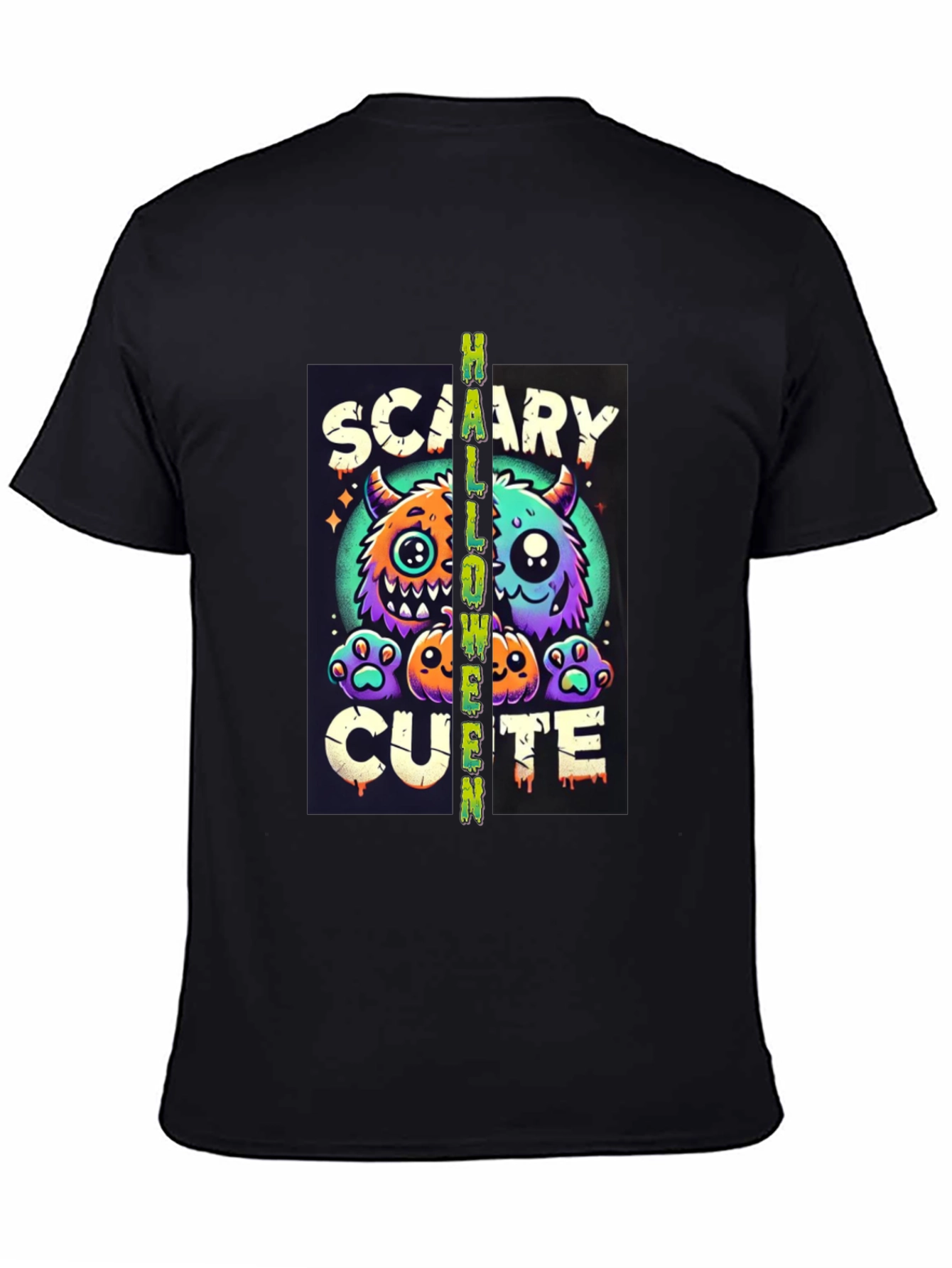 Scary Cute Halloween Graphic Tee