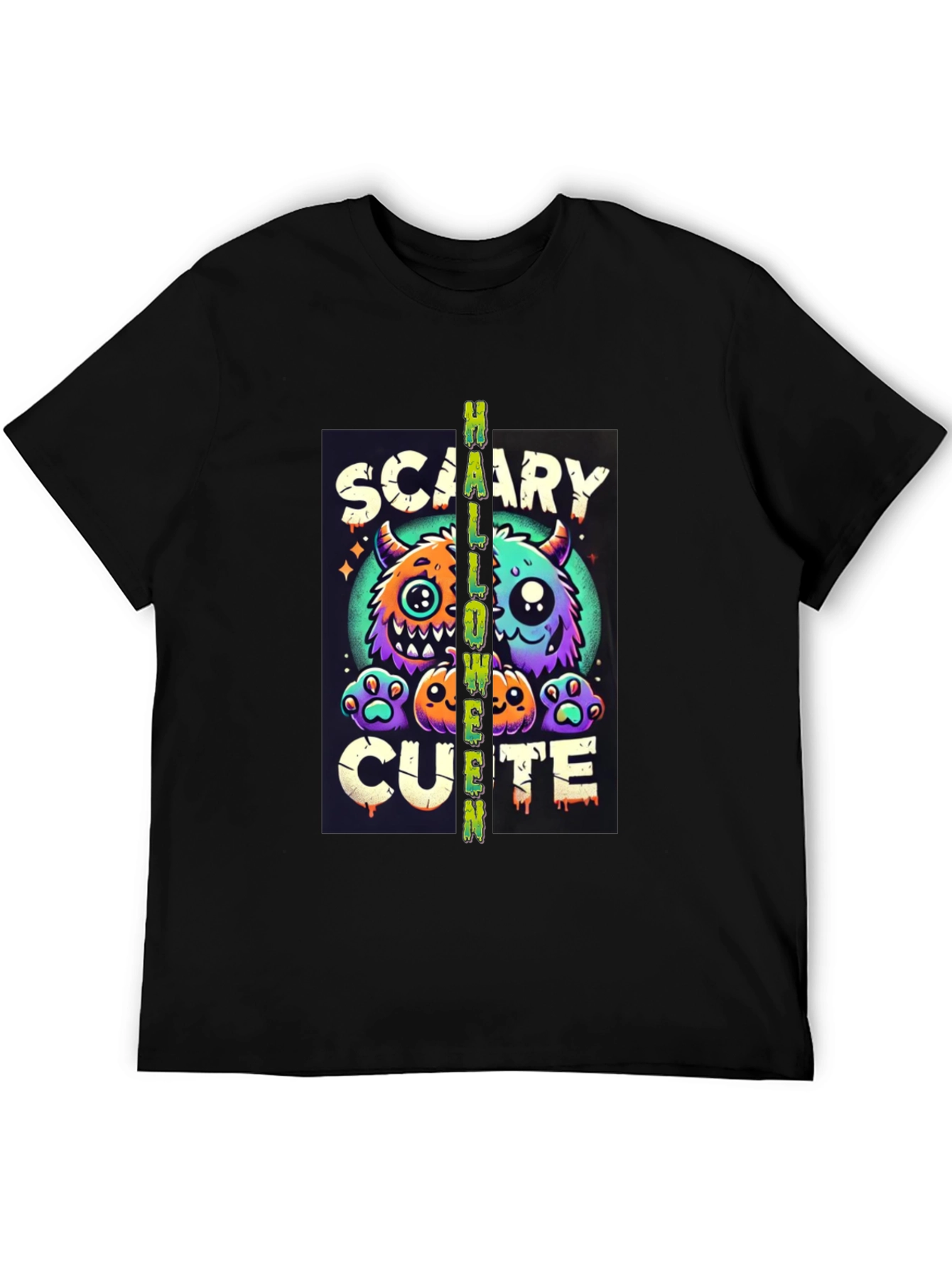 Scary Cute Halloween Graphic Tee