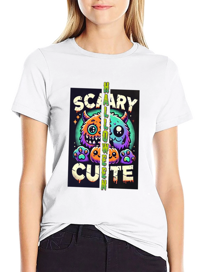 Scary Cute Halloween Graphic Tee