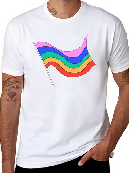 Retro Rainbow Flag T-Shirt - Pride Apparel