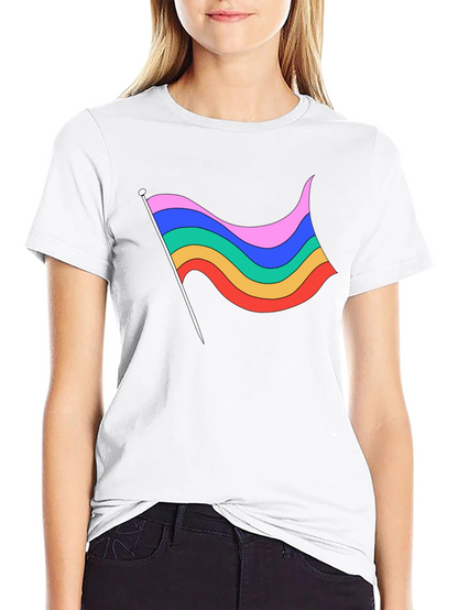 Retro Rainbow Flag T-Shirt - Pride Apparel