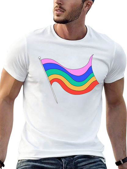 Retro Rainbow Flag T-Shirt - Pride Apparel