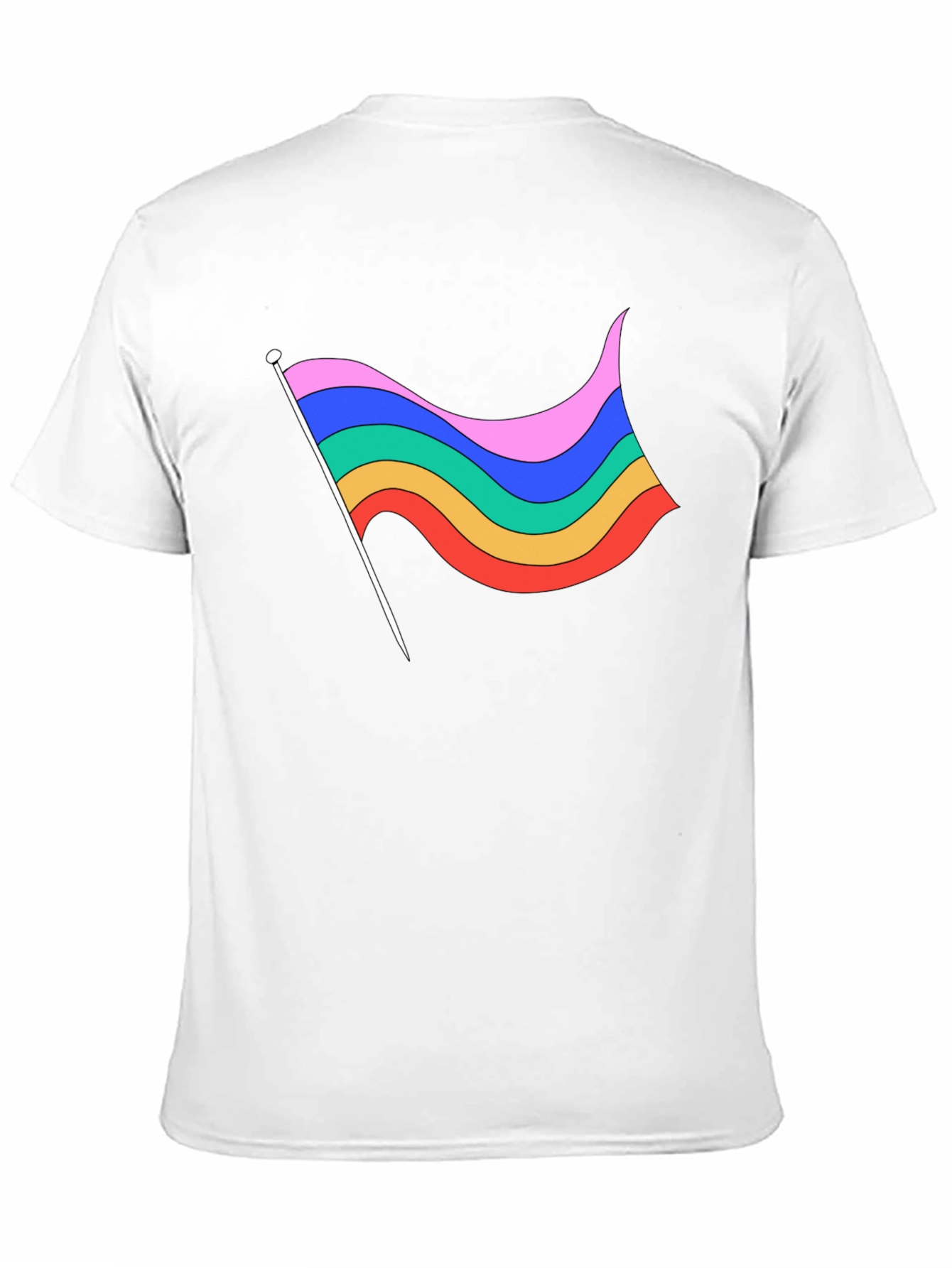 Retro Rainbow Flag T-Shirt - Pride Apparel