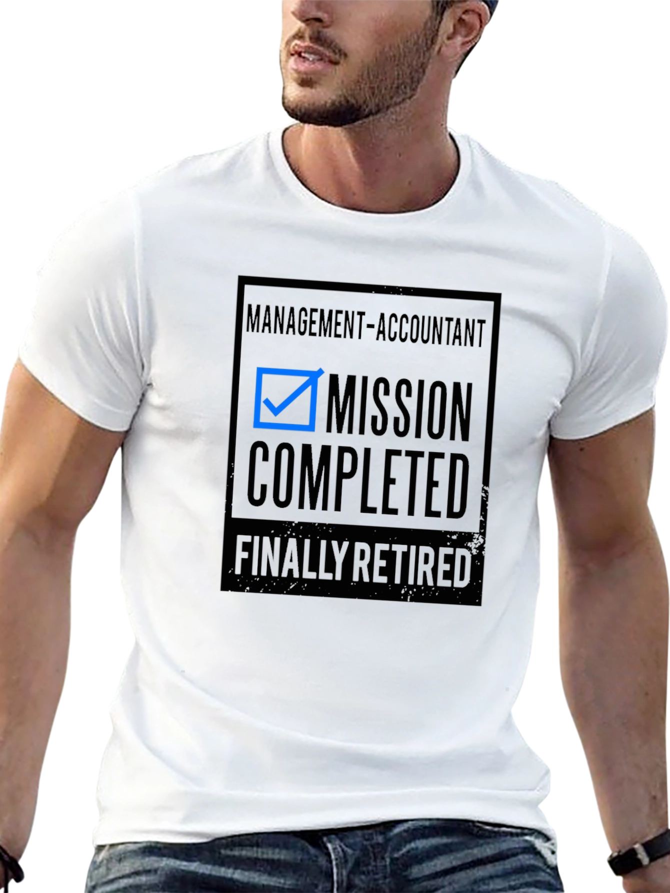 Retired Accountant T-Shirt - Mission Completed