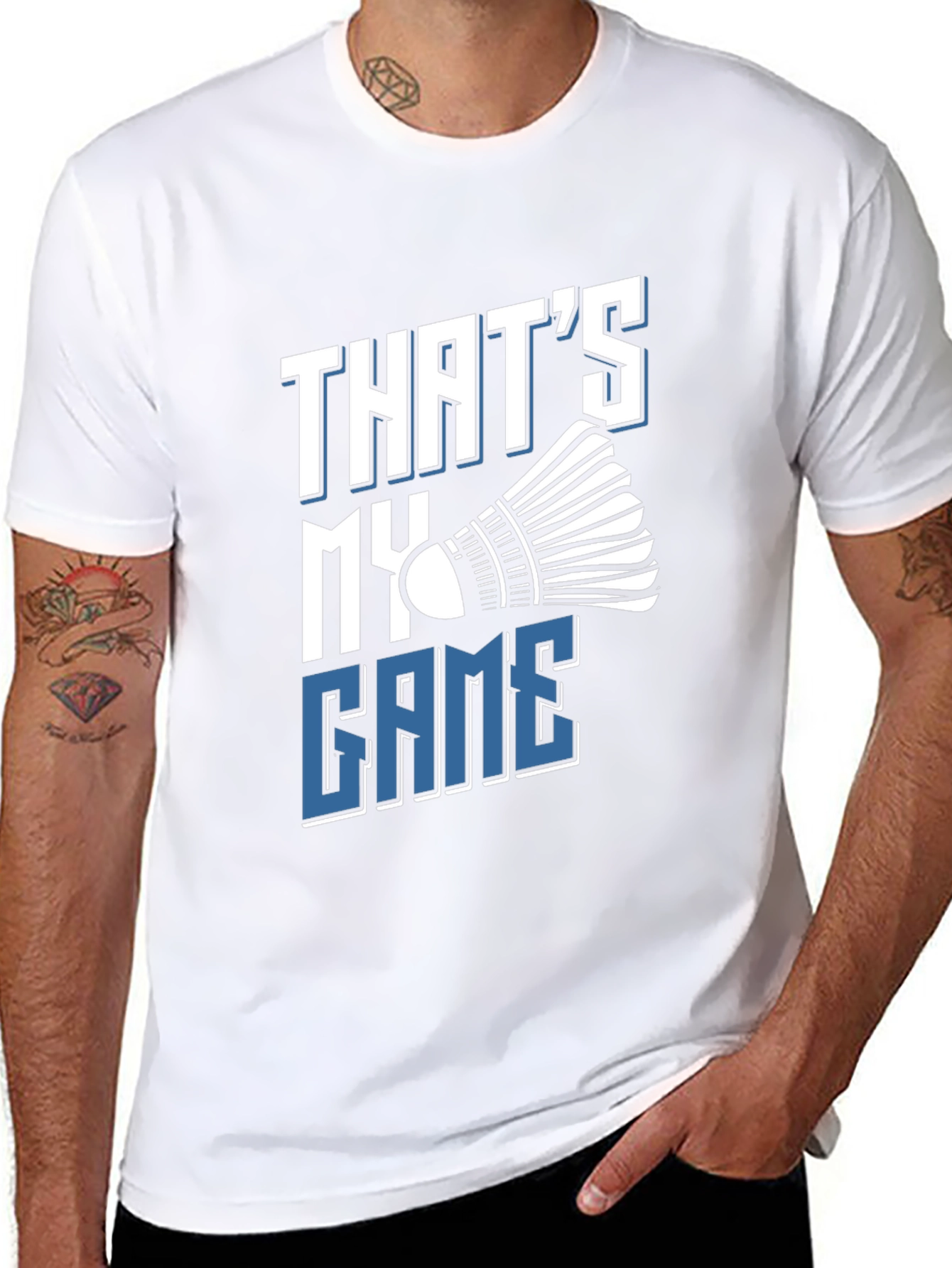 Thats My Game Badminton T-Shirt