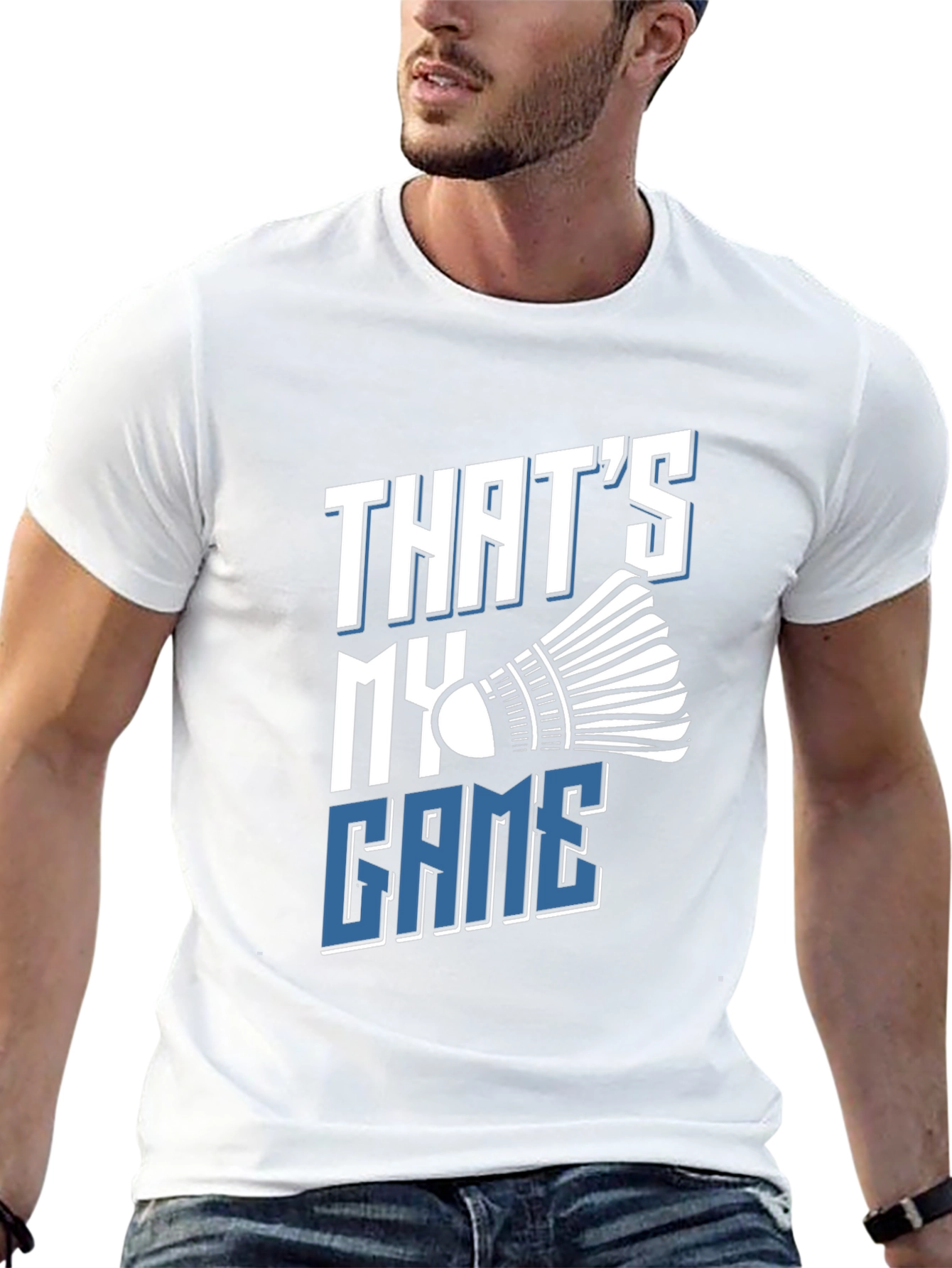Thats My Game Badminton T-Shirt