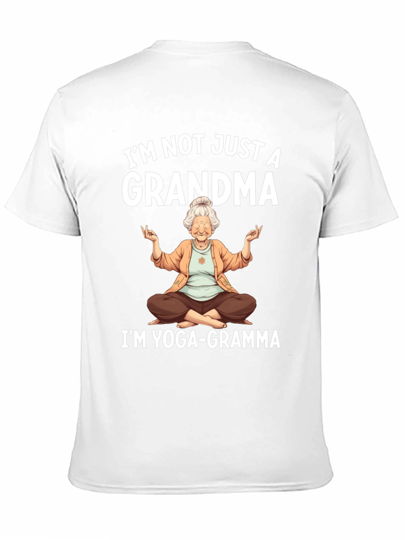 Yoga-Gramma T-Shirt - Grandma Yoga Lover