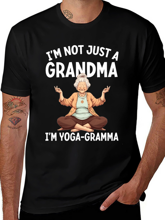 Yoga-Gramma T-Shirt - Grandma Yoga Lover