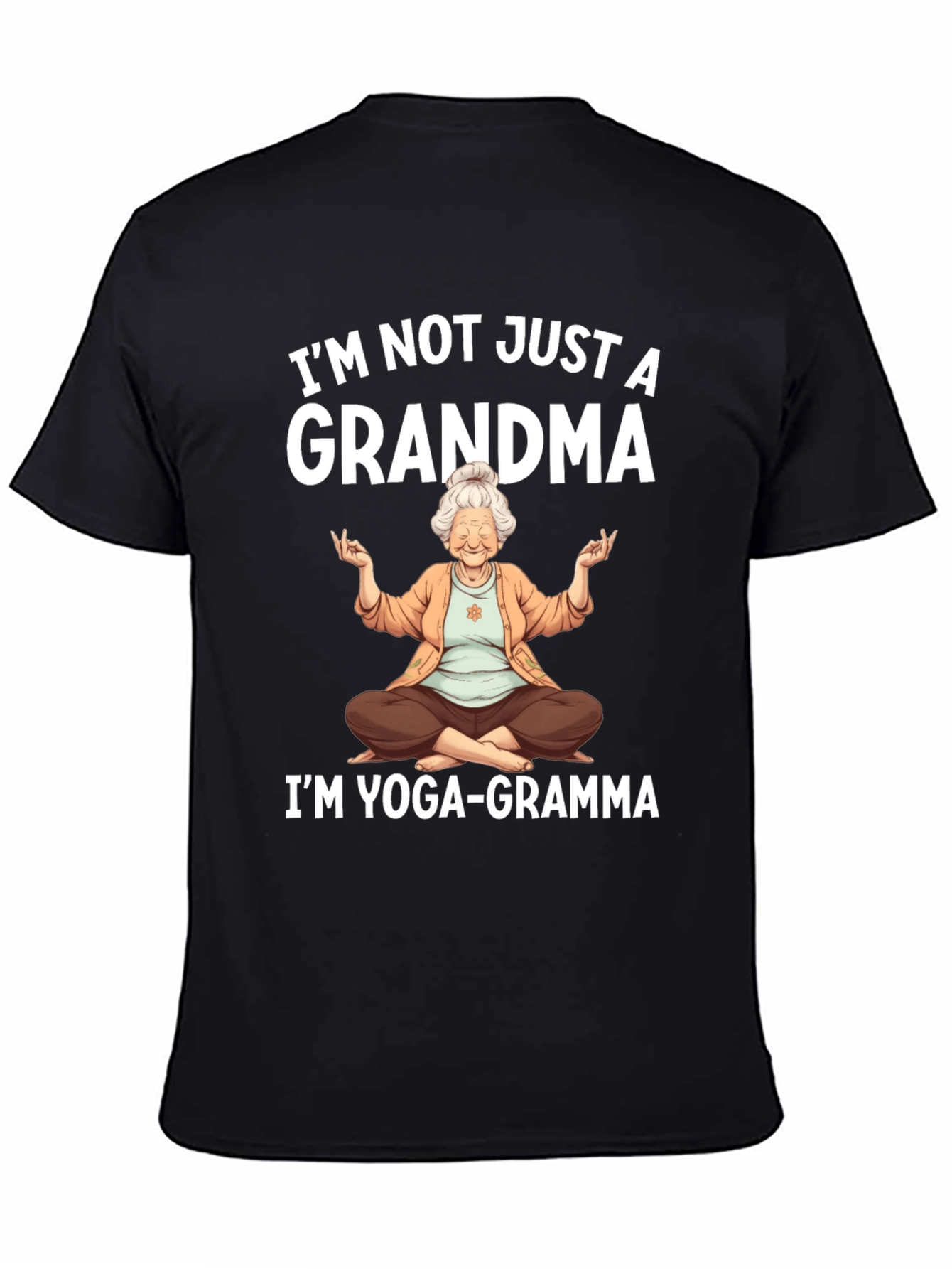 Yoga-Gramma T-Shirt - Grandma Yoga Lover