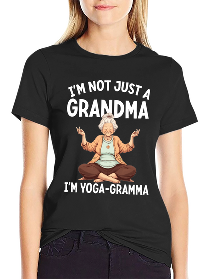 Yoga-Gramma T-Shirt - Grandma Yoga Lover