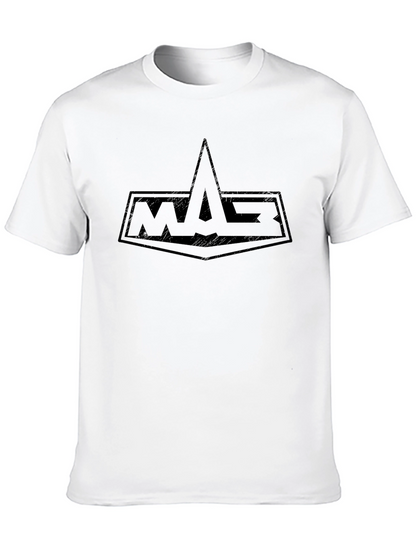 Black MAZ Graphic T-Shirt for Men