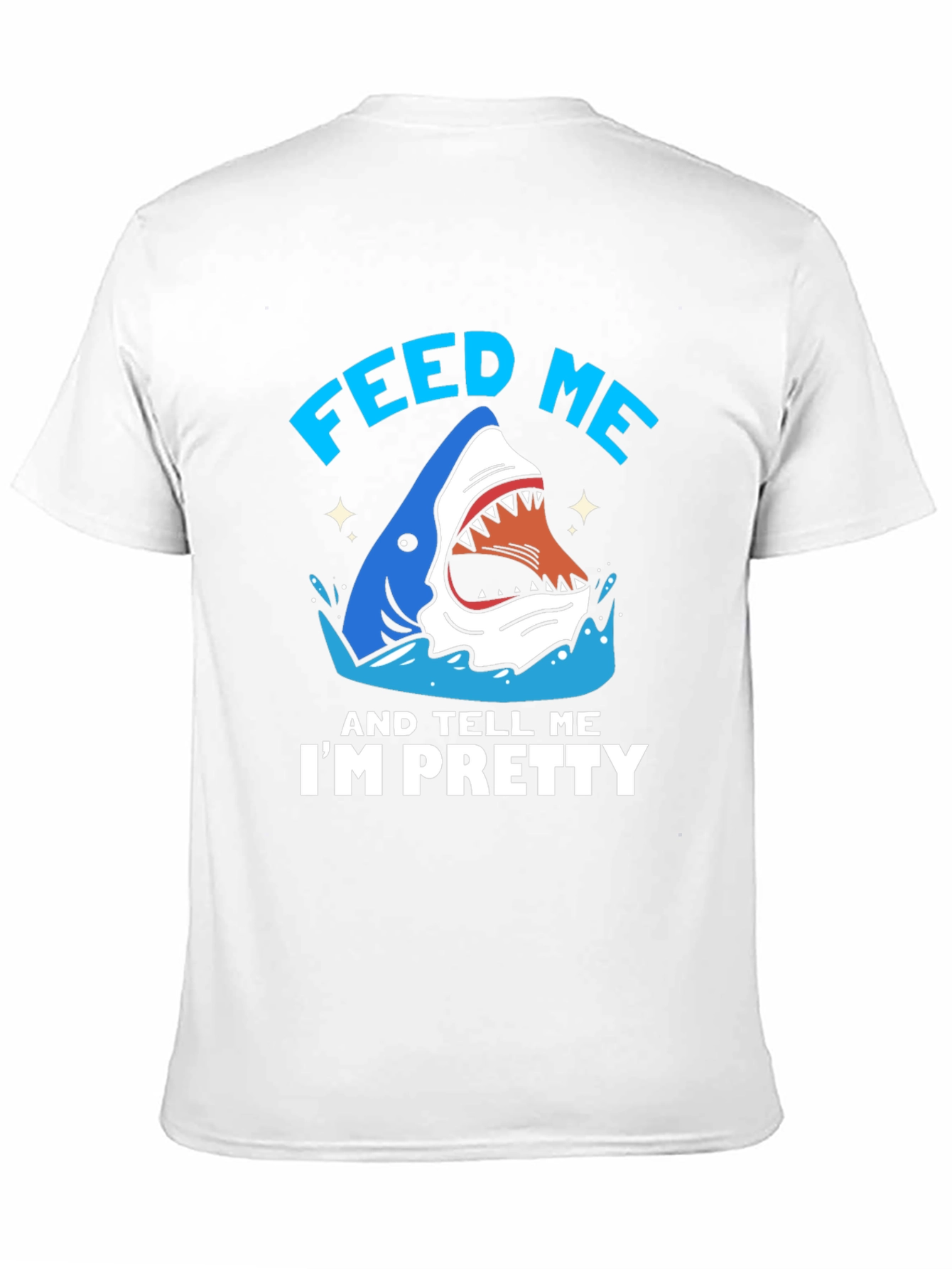 Feed Me Shark T-Shirt - Funny Ocean Lover Tee