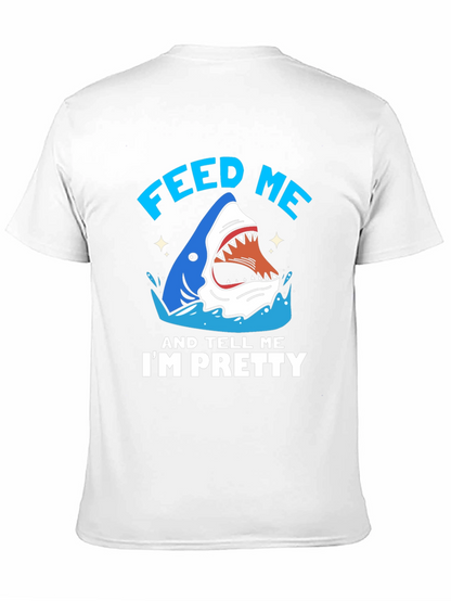 Feed Me Shark T-Shirt - Funny Ocean Lover Tee