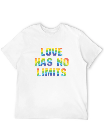 Love Has No Limits Rainbow Graphic T-Shirt