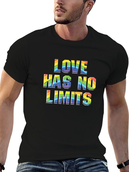 Love Has No Limits Rainbow Graphic T-Shirt