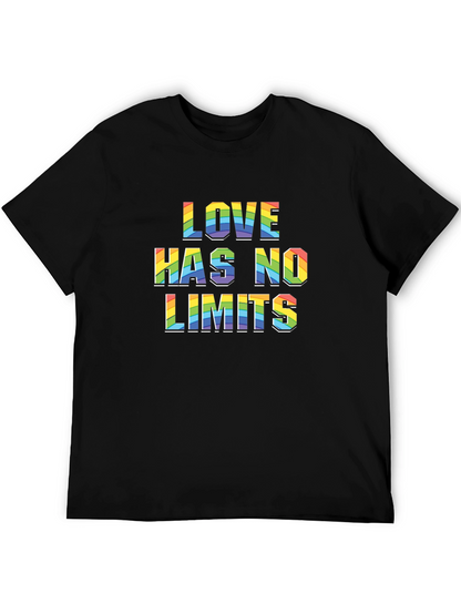 Love Has No Limits Rainbow Graphic T-Shirt