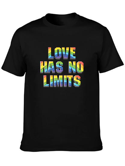 Love Has No Limits Rainbow Graphic T-Shirt