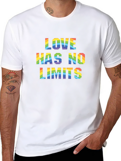 Love Has No Limits Rainbow Graphic T-Shirt