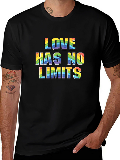 Love Has No Limits Rainbow Graphic T-Shirt