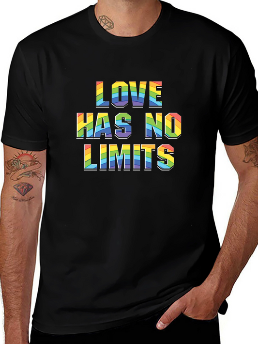 Love Has No Limits Rainbow Graphic T-Shirt