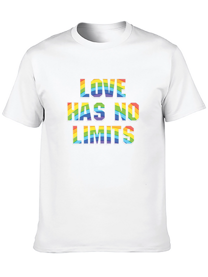 Love Has No Limits Rainbow Graphic T-Shirt