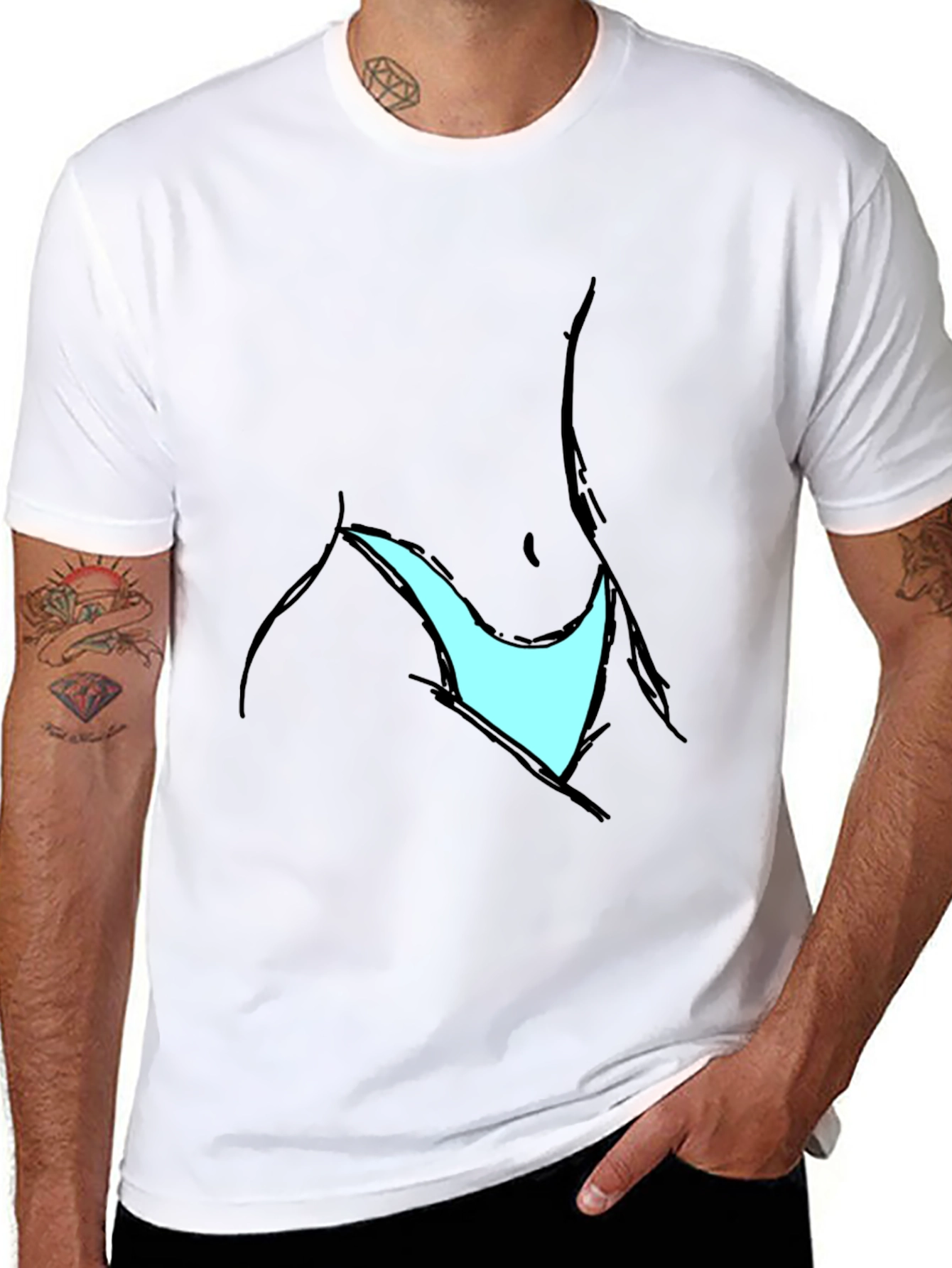 Bikini Bod T-Shirt - Funny Summer Tee
