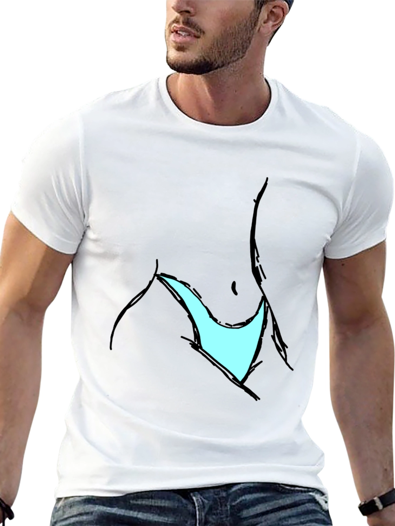 Bikini Bod T-Shirt - Funny Summer Tee