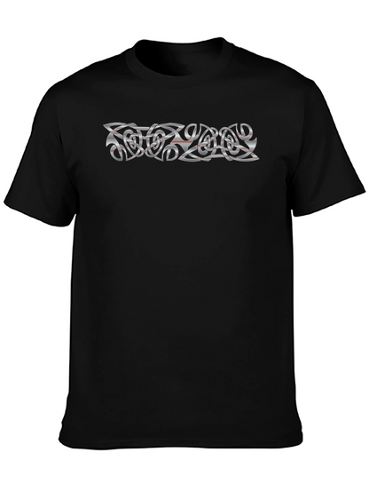 Celtic Knot Graphic T-Shirt - Classic Black Tee
