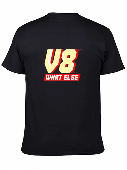 V8 What Else Graphic Tee - Black T-Shirt
