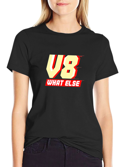 V8 What Else Graphic Tee - Black T-Shirt