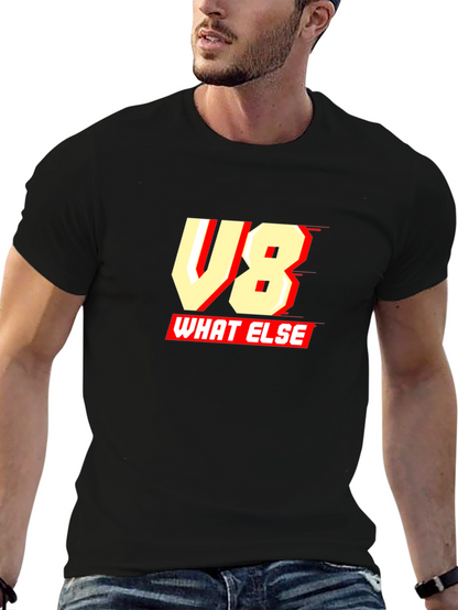V8 What Else Graphic Tee - Black T-Shirt