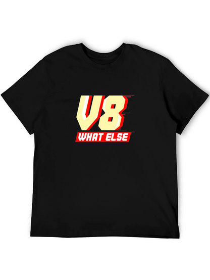 V8 What Else Graphic Tee - Black T-Shirt