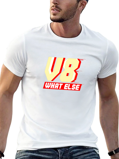 V8 What Else Graphic Tee - Black T-Shirt