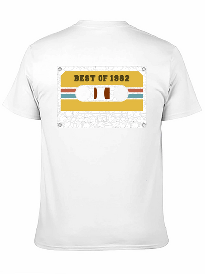 Best of 1982 Cassette Tape Graphic T-Shirt