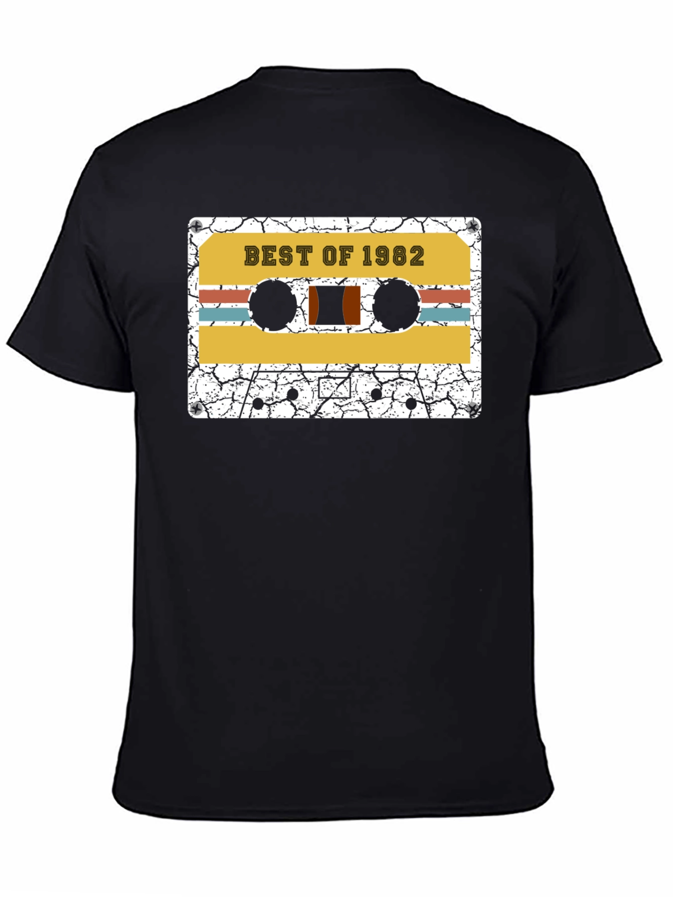 Best of 1982 Cassette Tape Graphic T-Shirt