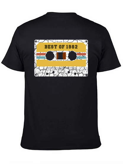 Best of 1982 Cassette Tape Graphic T-Shirt