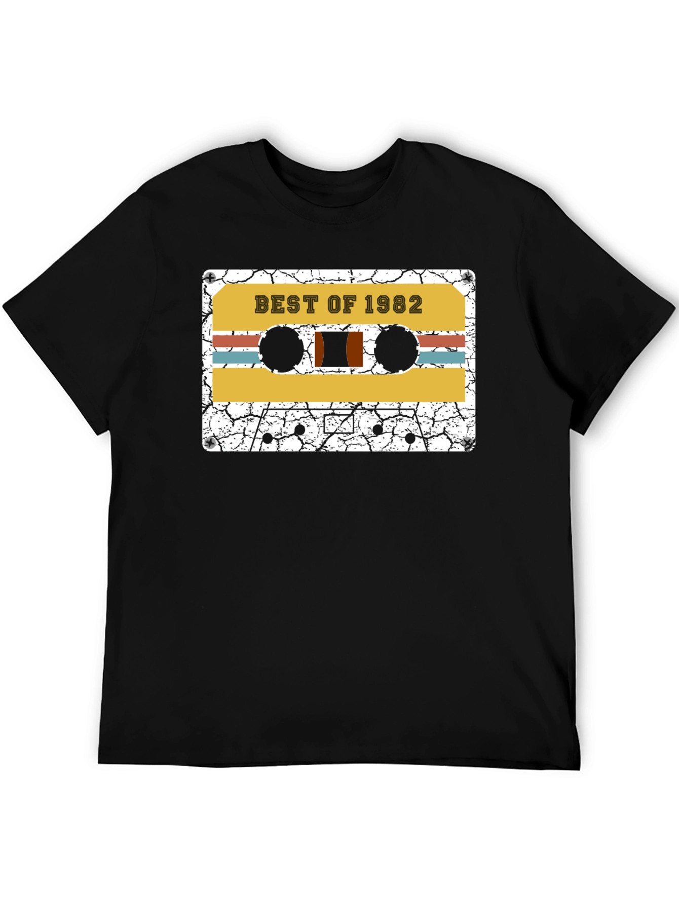 Best of 1982 Cassette Tape Graphic T-Shirt