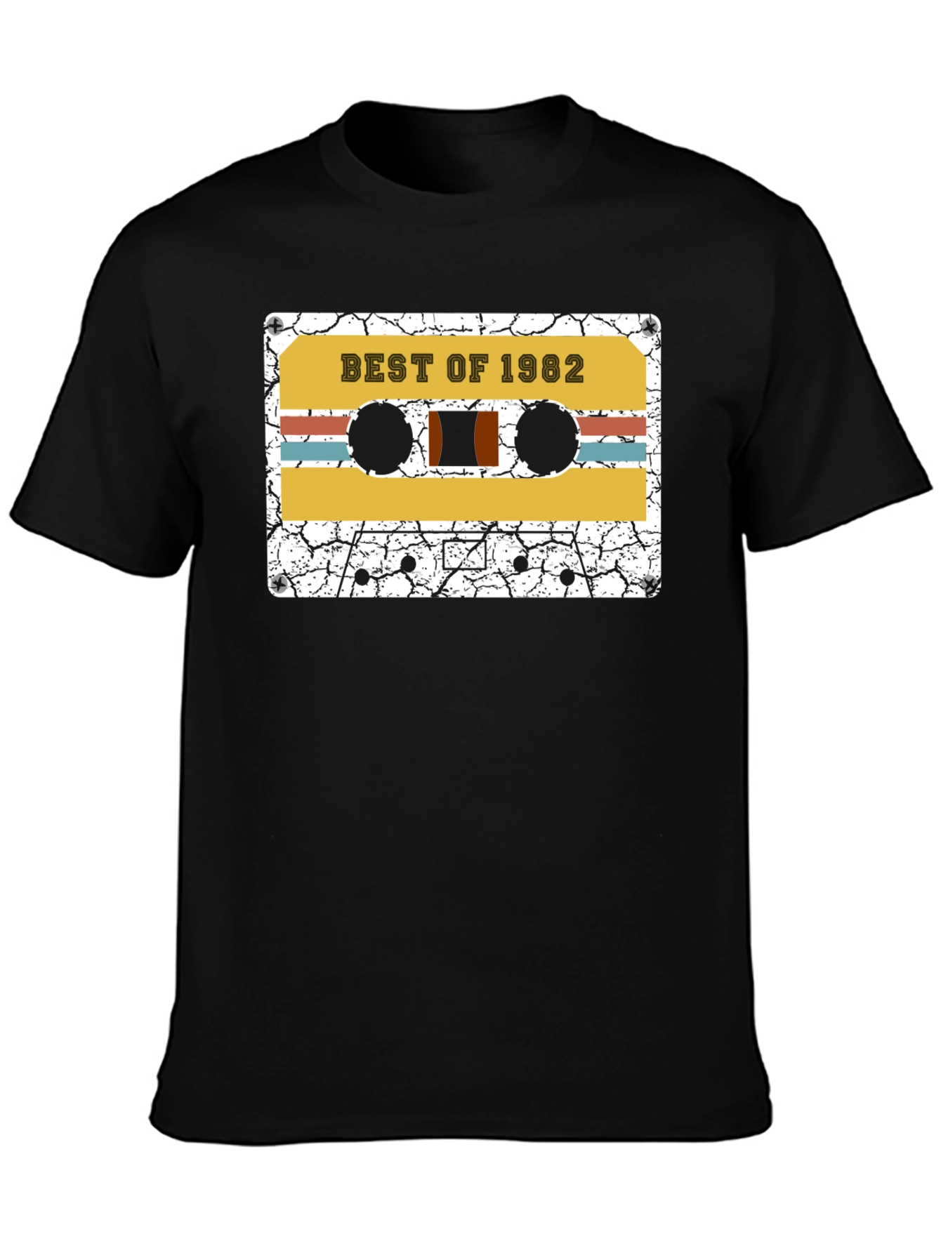 Best of 1982 Cassette Tape Graphic T-Shirt
