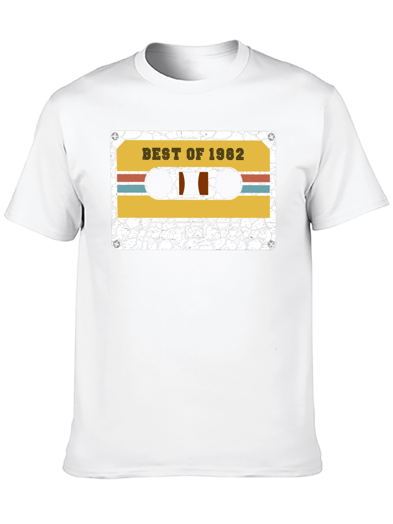 Best of 1982 Cassette Tape Graphic T-Shirt