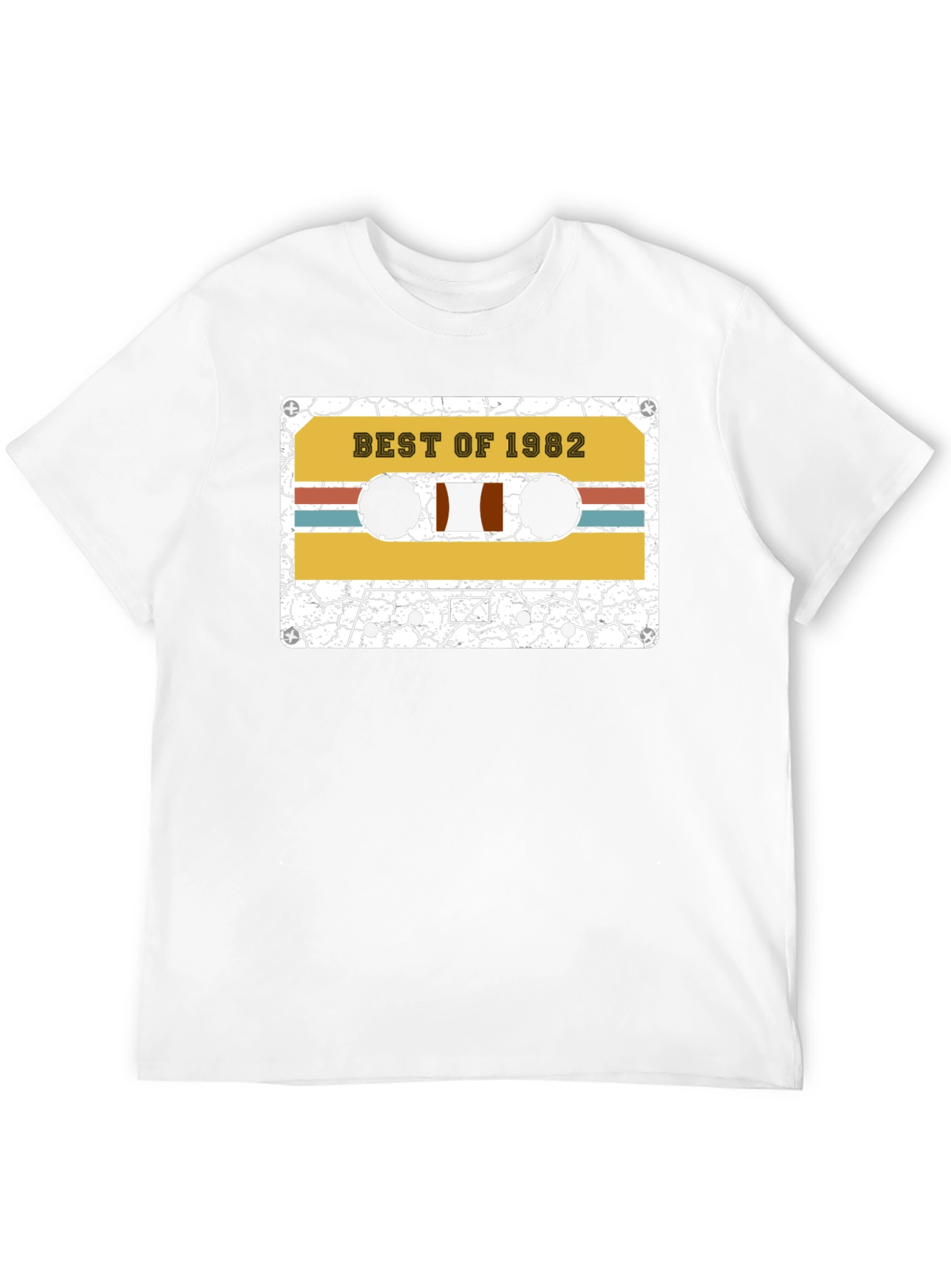 Best of 1982 Cassette Tape Graphic T-Shirt
