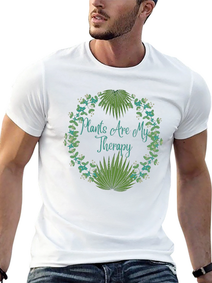 Plants Are My Therapy T-Shirt - Nature Lover Tee