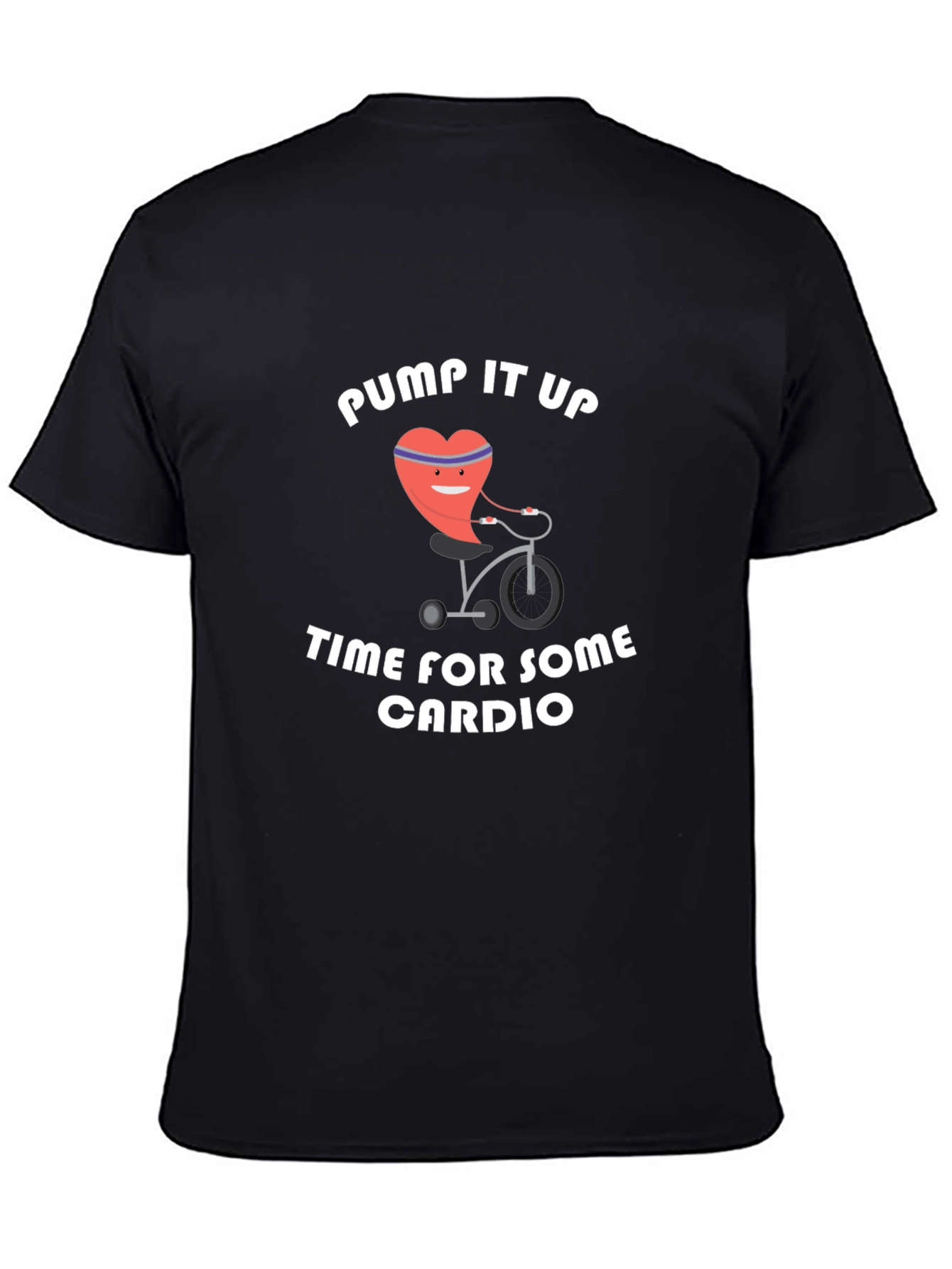 Pump It Up Cardio Workout Graphic T-Shirt