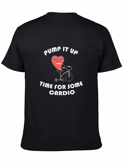 Pump It Up Cardio Workout Graphic T-Shirt