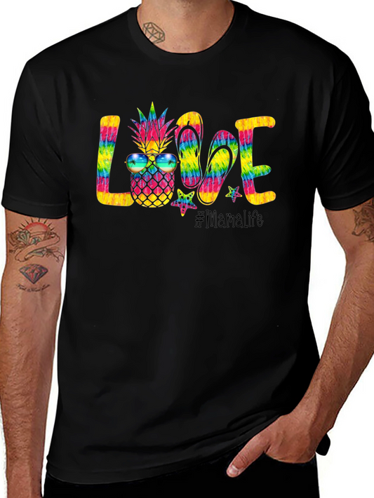 Mama Life Love Tie Dye T-Shirt