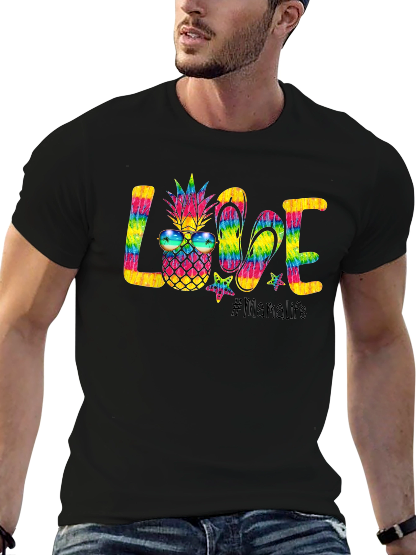 Mama Life Love Tie Dye T-Shirt