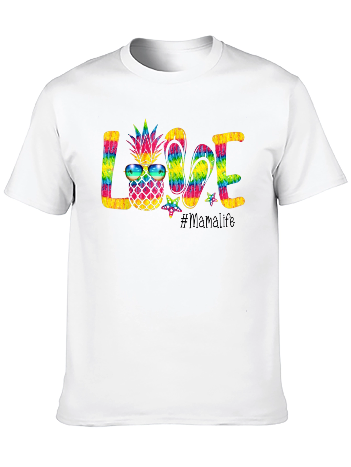 Mama Life Love Tie Dye T-Shirt
